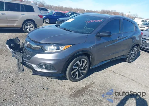 2020 Honda Hr-V Awd Sport из США, поврежденный, VIN 3CZRU6H19LM730447
